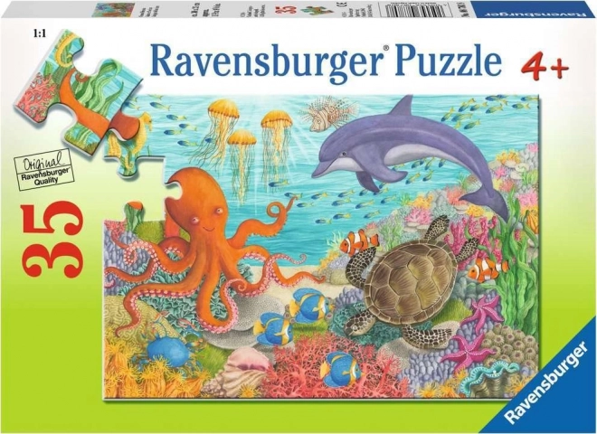 Ravensburger Ocean Friends Puzzle 35 Pieces