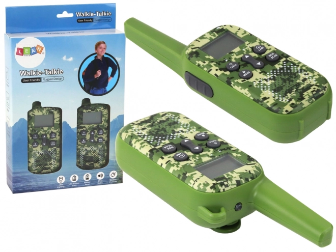 Walkie-Talkie in Camo for Communication up to 3km