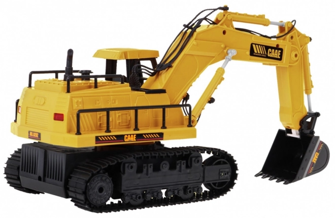 Remote Controlled Excavator Toy with Sounds and Accessories