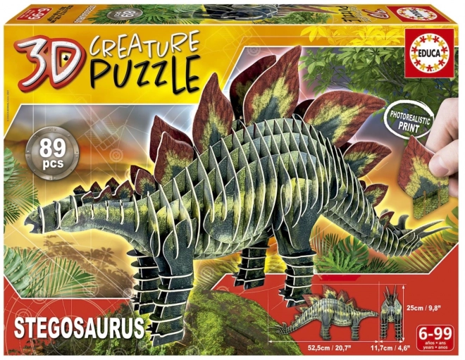 3D Puzzle Stegosaurus