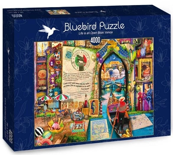 Puzzle 4000 Pezzi Vita Come un Libro Aperto: Venezia