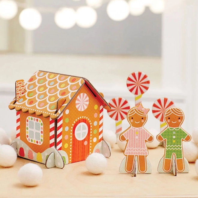 Gingerbread House 3D Puzzle by Petit Collage