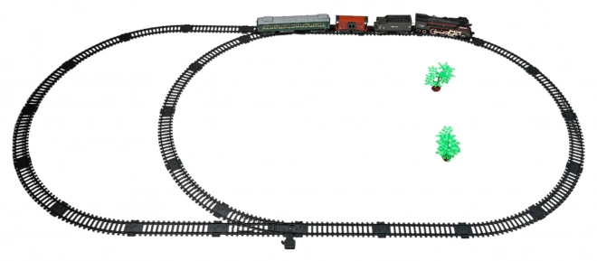 Retro Train Set with Accessories