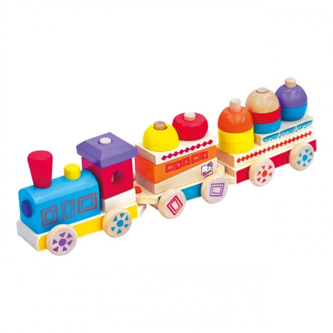 Colorful Wooden Maxi Train Toy