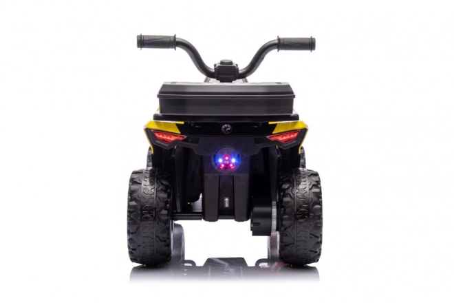Quad elettrico per bambini giallo