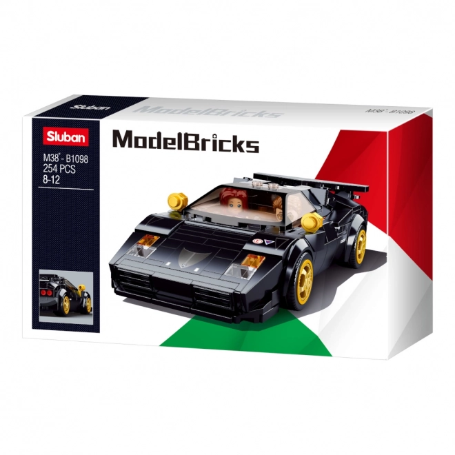 Sluban Model Bricks Italian Sports Car