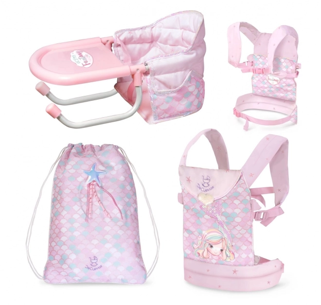 Travel Set for Dolls 3-in-1 Ocean Fantasy