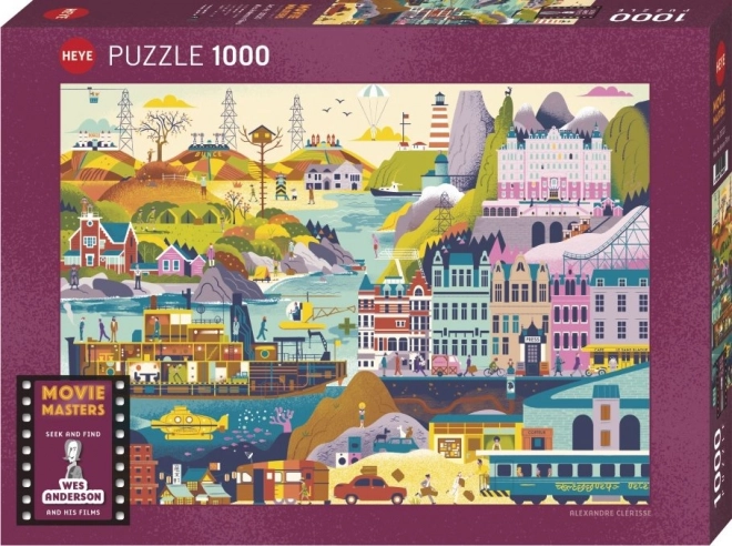 Heye Puzzle Movie Masters: Films of Wes Anderson