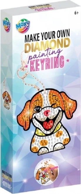 Moxy diamond painting charm - Dog