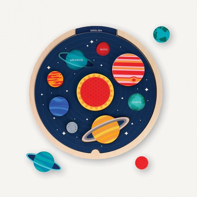 Educational Solar System Puzzle by Petit Collage