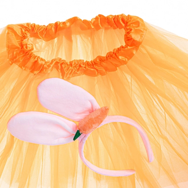 Costume Bunny Set with Tutu Skirt and Headband