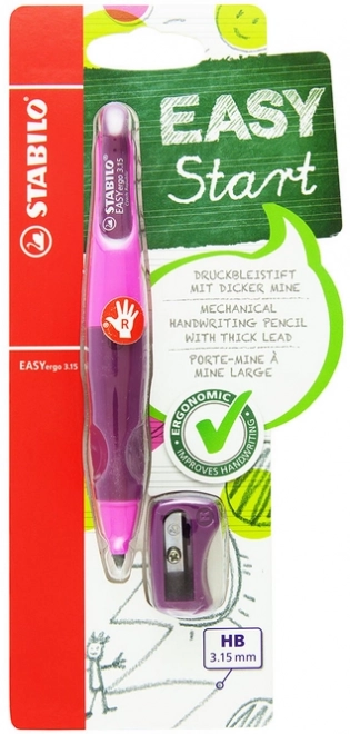 Stabilo Easyergo Pencil for Right-handers Pink