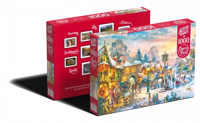 Cherry Pazzi Puzzle Twilight in Winter 1000 Pieces