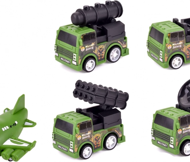 Militaire techniek set van 5 stuks