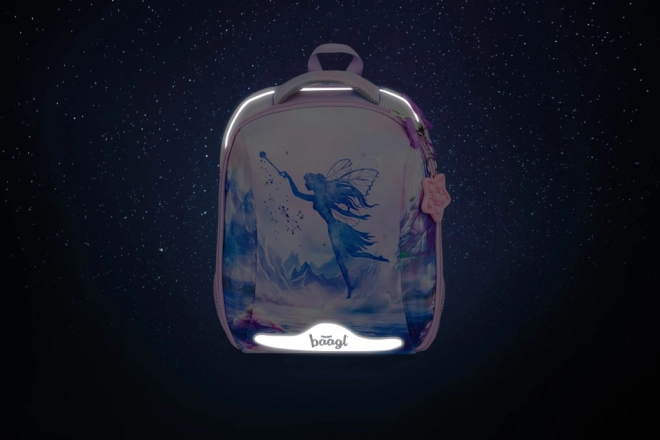 Ensemble sac d'école, trousse et sac Shelly Fée
