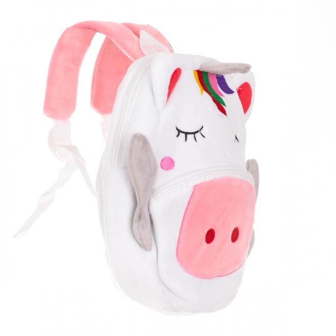 Plush Unicorn Preschool Backpack