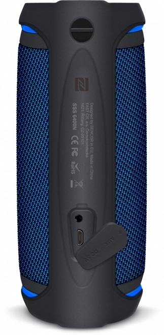 Speaker Bluetooth con NFC e TWS, IPX6 Blu