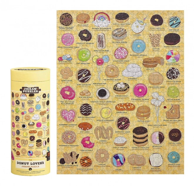 Ridley's Donut Lover's Puzzle 1000 Pieces