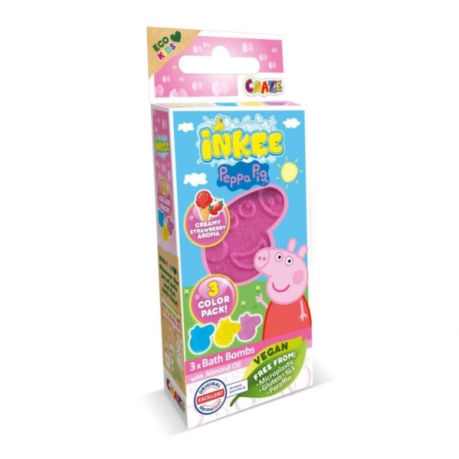 Peppa Pig Fizzy Bath Bomb Mini Pack