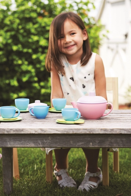 Green Toys Tea Set Pink