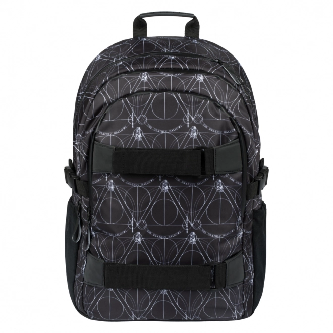 School Backpack Skate HARRY POTTER Deathly Hallows