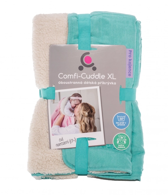 Baby Blanket Comfi-Cuddle Tiffany Blue