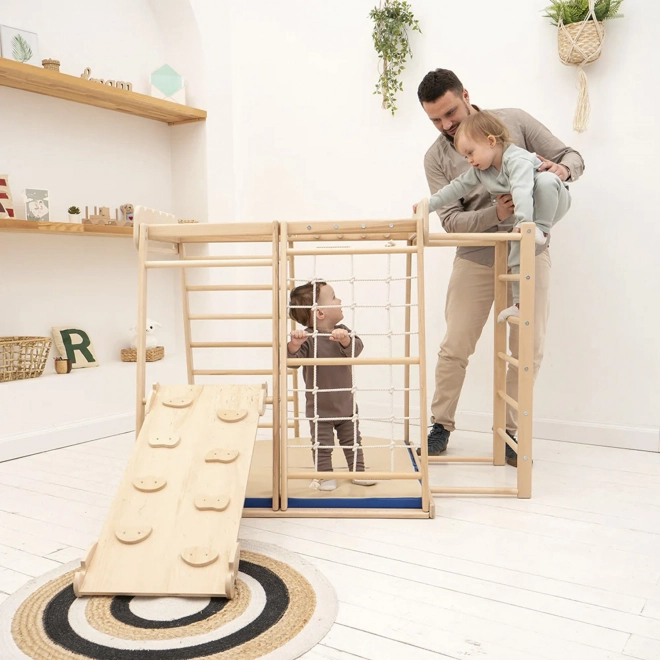 Montessori Climbing Ramp with Pebbles