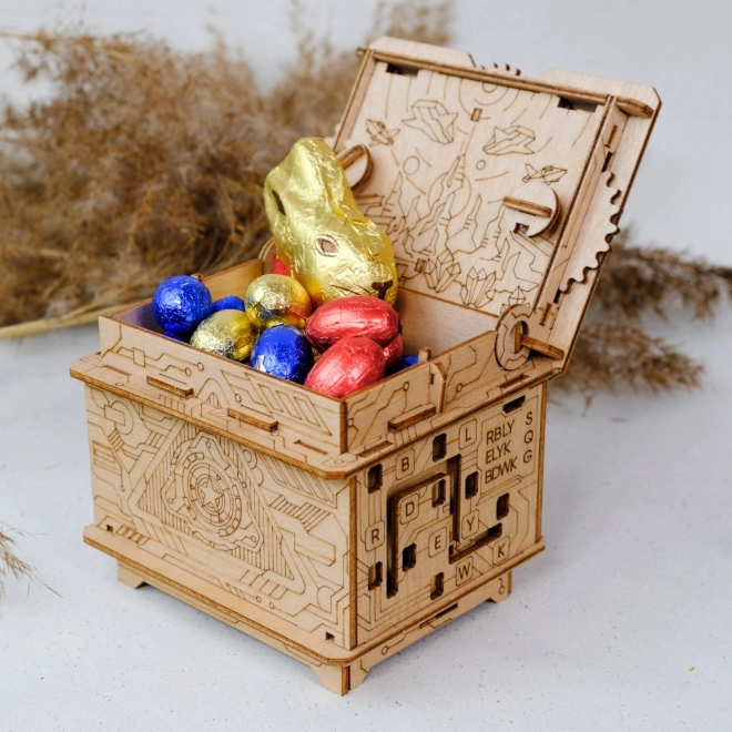 EscapeWelt Wooden 3D Puzzle Orbital Box