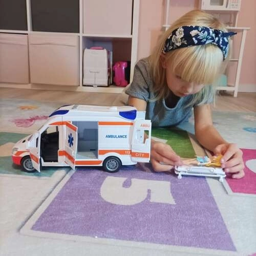 Emergency Ambulance Toy with Sound and Lights