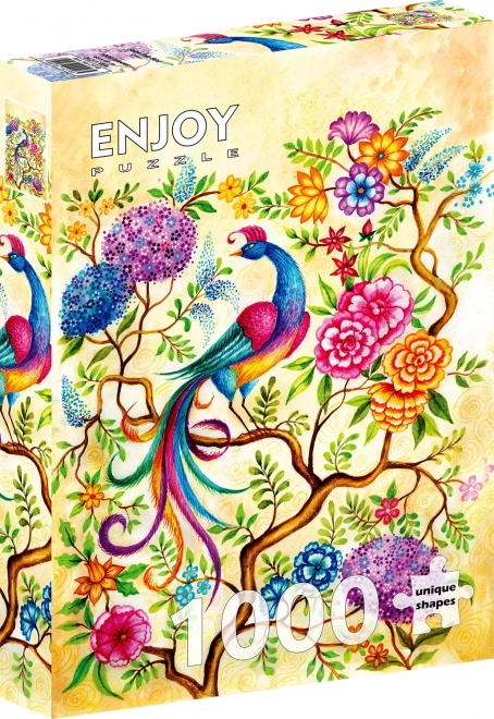 Enjoy Fairy Tale Peacock Puzzle 1000 Pieces