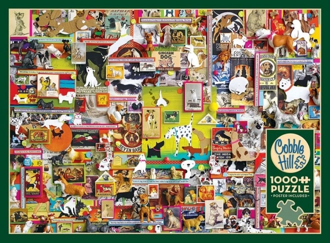 City of Dogs Puzzle 1000 Pieces