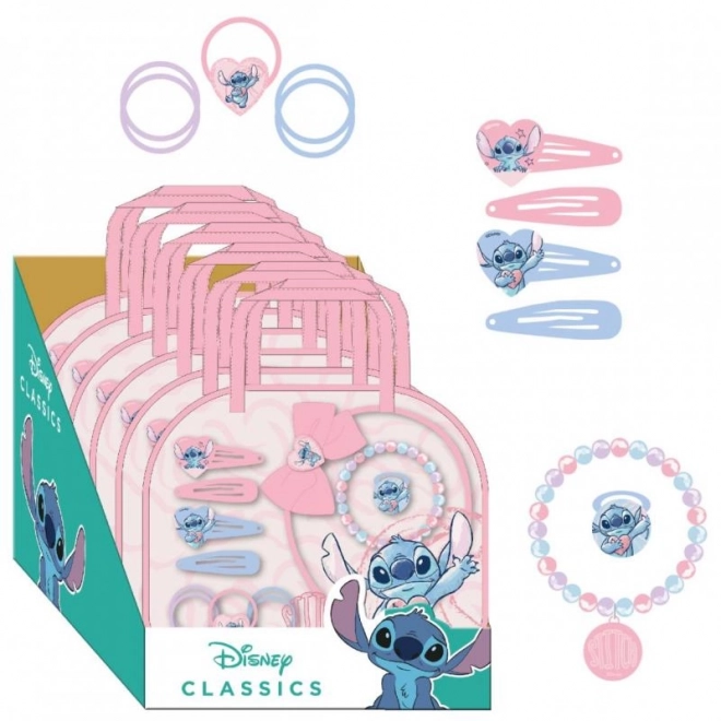 Hair Accessories Set with Stitch Design