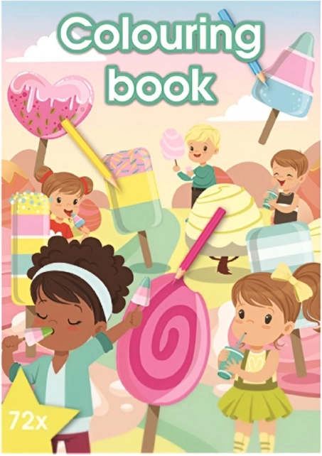 Livre de coloriage A4 – 72 pages