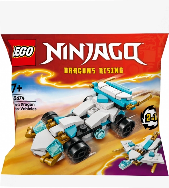 ninjago zane's dragon power vehicles