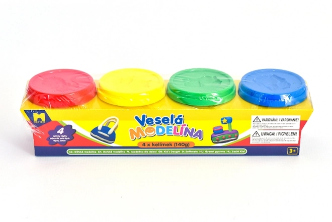 Modeling Clay Large Set - Red, Yellow, Blue, Green