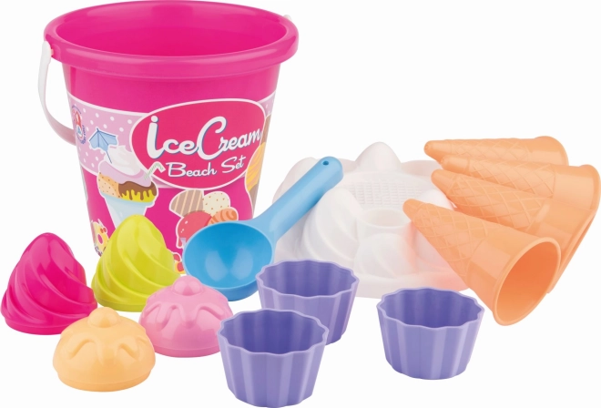 Androni ice cream sandbox set - medium pink