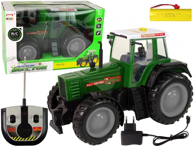 Green Remote Control Tractor