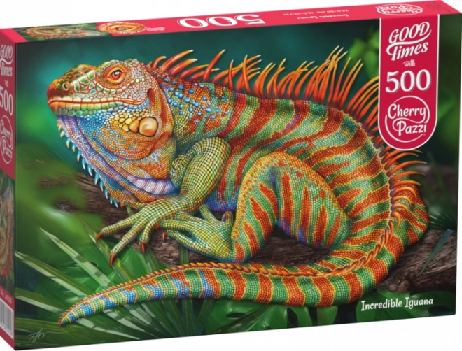 Cherry Pazzi Amazing Iguana Puzzle 500 Pieces