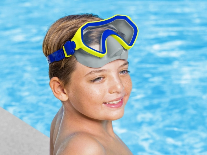 Colorful Swimming Mask for Kids – blue