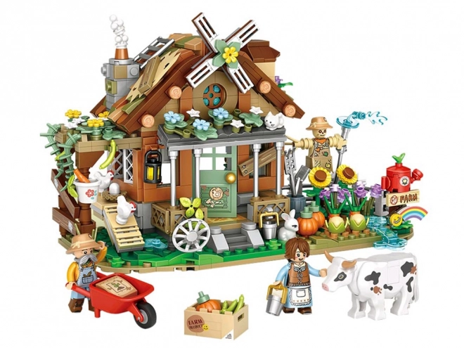 Creative Farm Building Blocks Set