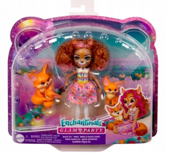 Enchantimals Filigree Fox Family Set