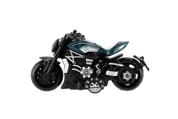 Pull-Back Motorcycle Toy