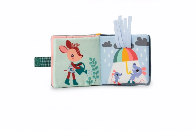 Lilliputiens - Magic Dragon Joe Textile Book with Teether