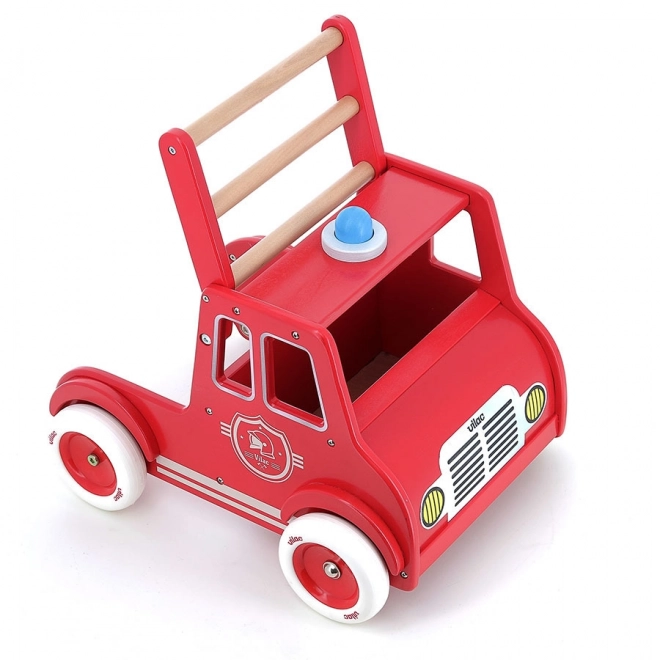 Vilac Wooden Fire Truck Walker