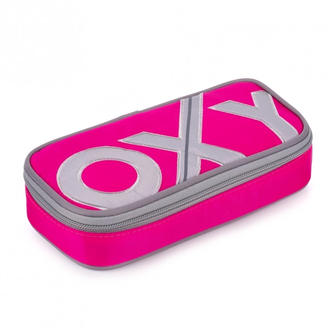 School Pencil Case OXY NEON LINE Pink