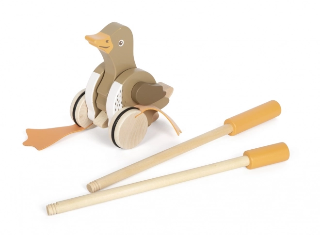 Small Foot Wooden Duck Pull Toy