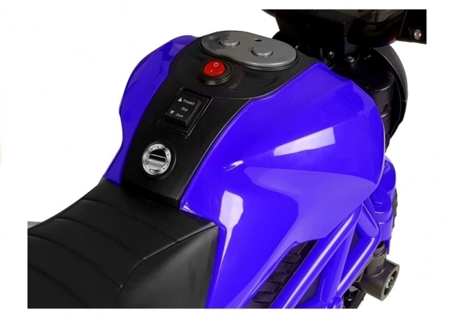 Electric Ride-On Motorcycle Blue