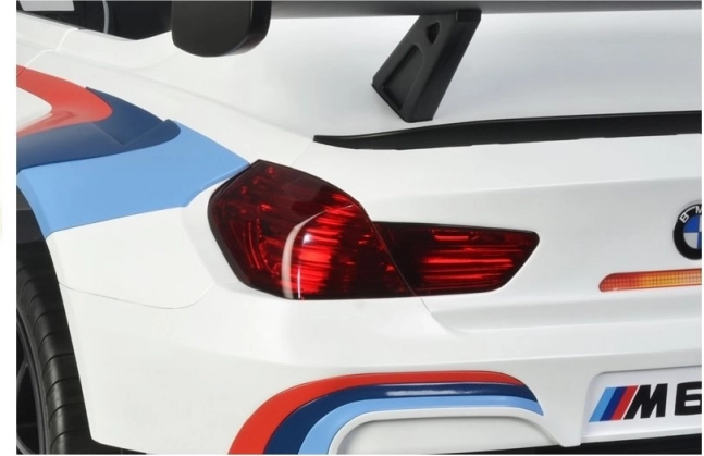 Auto a batteria BMW M6 GT3 Bianco