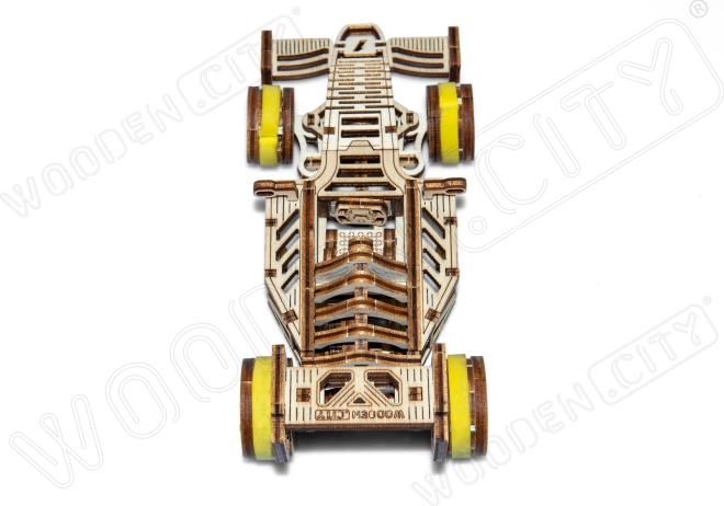 Wooden 3D Racing Car Puzzle