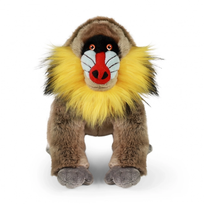 Plush Monkey Mandrill 28 cm Eco-Friendly